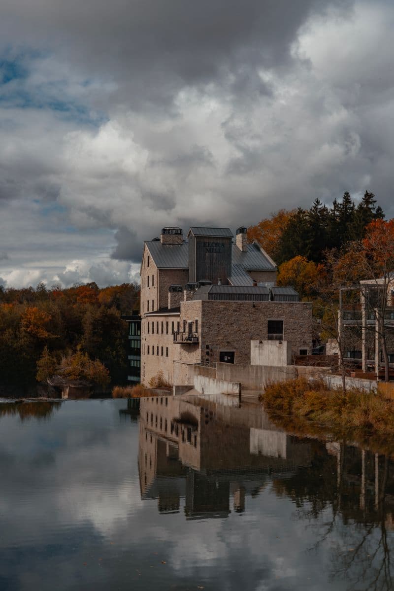 Elora Gorge in fall colour