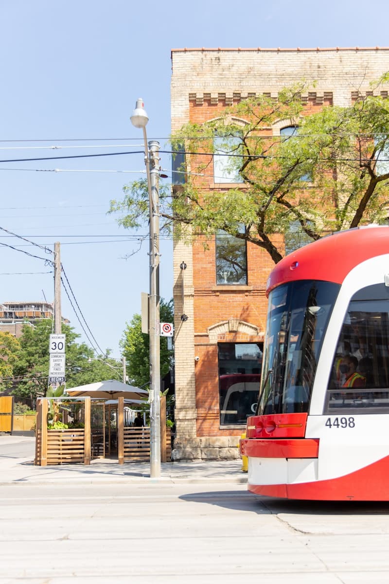 King West, Toronto, condo towers and street scene